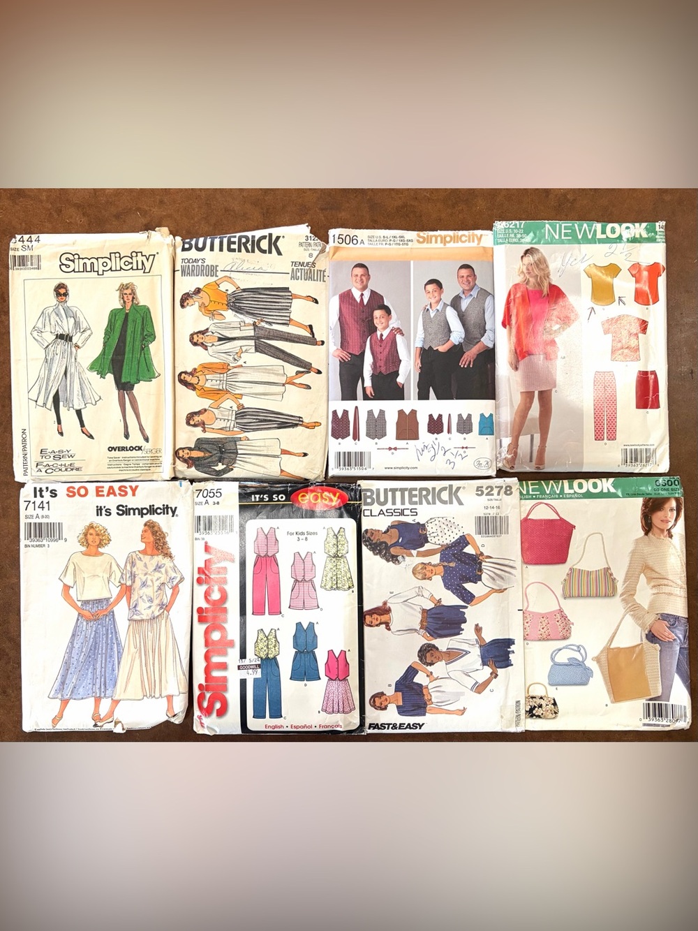 Vintage-🧵🪡 64- Simplicity, Butterick, McCall’s, New Look, Sewing Patterns